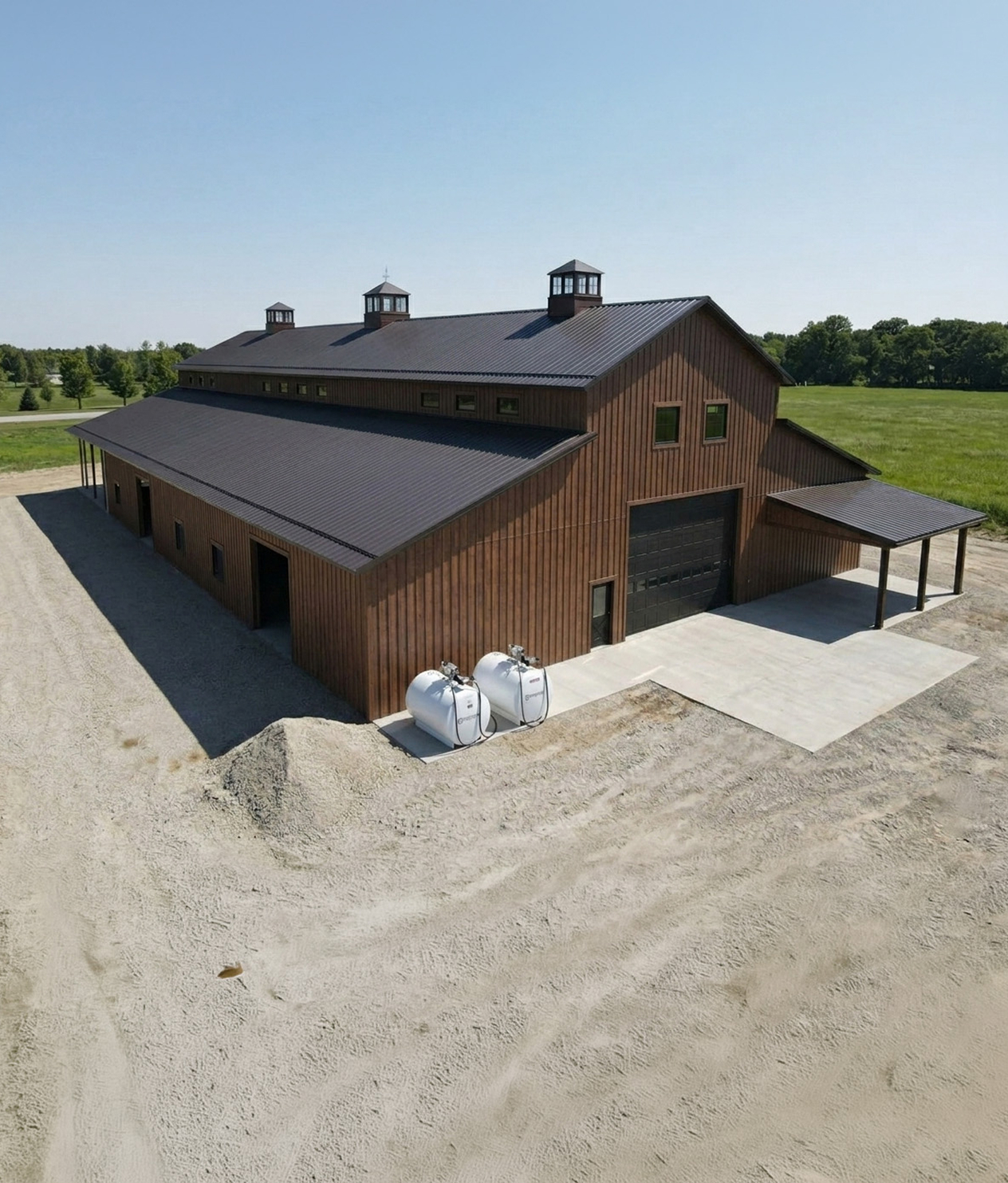Commercial Building by Longhorn Buildings